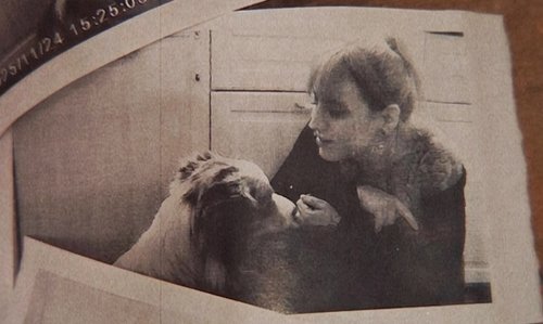 Laura mit ihrer Hündin Yumi